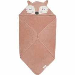Steiff-shop 14 Brandneu ? Södahl Frida Fox Bio Baby-Handtuch - 80x80 Cm - Orange ?