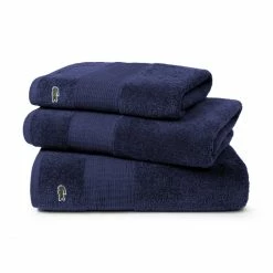 Großhandel ? Lacoste LECROCO Bio-Badetuch - 100x150 Cm - Marine ? -Steiff-shop unnamed file 1005