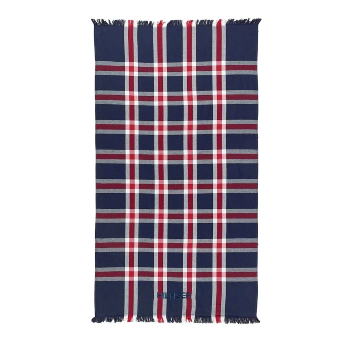 Coupon ? Tommy Hilfiger Varsity Fouta/Strandtuch - 90x170 Cm - Red ? 1 Coupon ? Tommy Hilfiger Varsity Fouta/Strandtuch - 90x170 Cm - Red ?