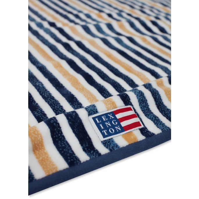 Brandneu ? Lexington Striped Strandtuch - 100x180 Cm - Blue/white/oat ⭐ 2 Brandneu ? Lexington Striped Strandtuch - 100x180 Cm - Blue/white/oat ⭐ – Bild 2