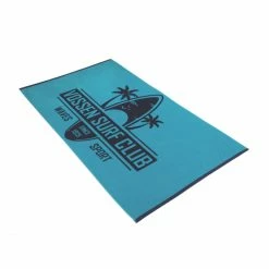 Bester Verkauf ⌛ Vossen SURF CLUB Strandtuch - 100x180 Cm - Turquoise ?