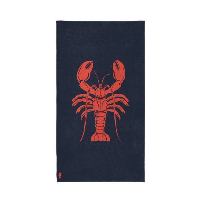 Bester Verkauf ? Seahorse Lobster Strandtuch - 100x180 Cm - Navy ? 1 Bester Verkauf ? Seahorse Lobster Strandtuch - 100x180 Cm - Navy ?