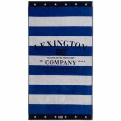 Bestes Angebot ⌛ Lexington 25 YEARS Striped Strandtuch - 100x180 Cm - Blue/white ?