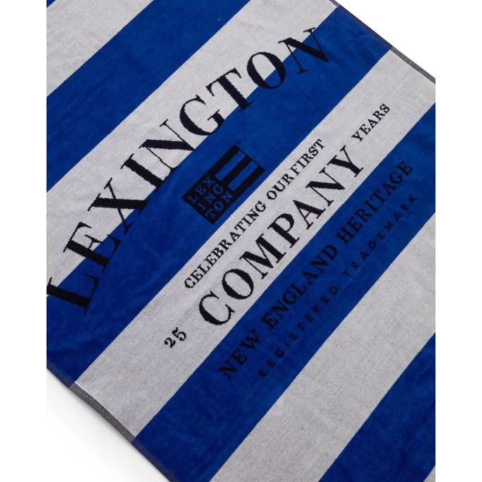 Bestes Angebot ⌛ Lexington 25 YEARS Striped Strandtuch - 100x180 Cm - Blue/white ? 2 Bestes Angebot ⌛ Lexington 25 YEARS Striped Strandtuch - 100x180 Cm - Blue/white ? – Bild 2