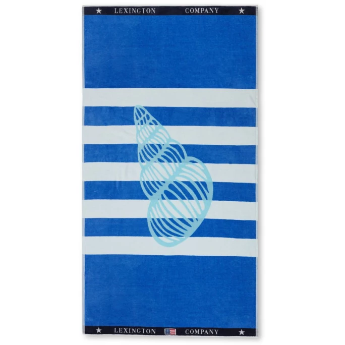 Rabatt ? Lexington Graphic Strandtuch - 100x180 Cm - Blue/white ❤️ 1 Rabatt ? Lexington Graphic Strandtuch - 100x180 Cm - Blue/white ❤️