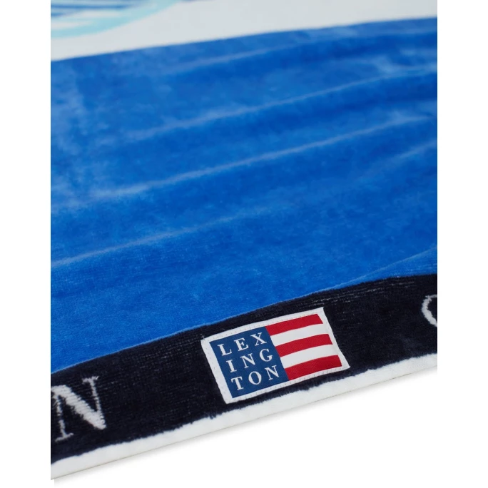 Rabatt ? Lexington Graphic Strandtuch - 100x180 Cm - Blue/white ❤️ 2 Rabatt ? Lexington Graphic Strandtuch - 100x180 Cm - Blue/white ❤️ – Bild 2