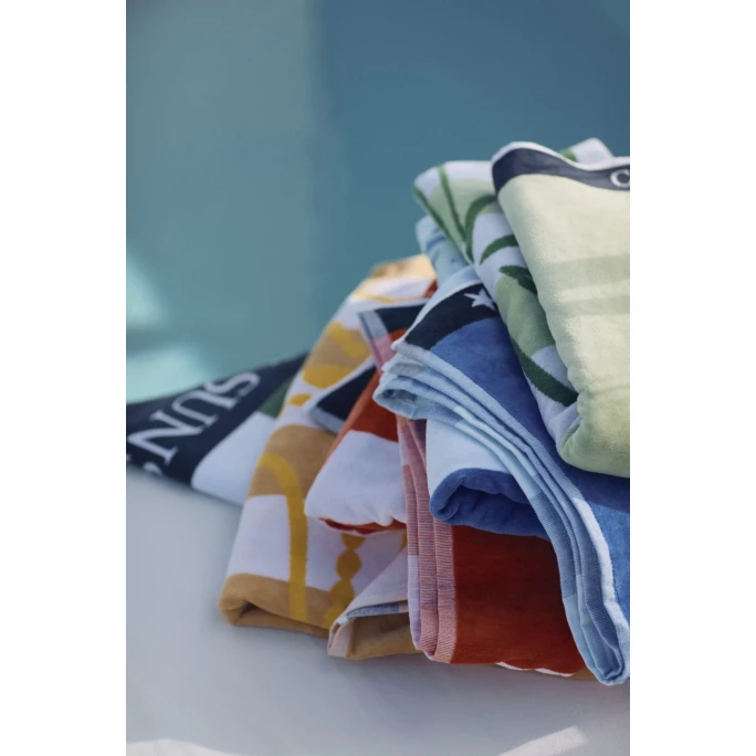 Rabatt ? Lexington Graphic Strandtuch - 100x180 Cm - Blue/white ❤️ 4 Rabatt ? Lexington Graphic Strandtuch - 100x180 Cm - Blue/white ❤️ – Bild 4