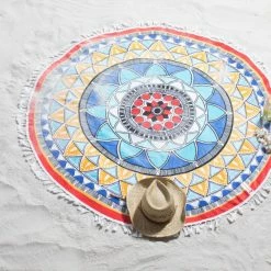 Angebote ❤️ Seahorse Beach Roundie Tara Strandtuch - Ø150 Cm - Multi ? -Steiff-shop unnamed file 1213