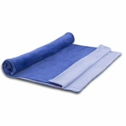 Schlussverkauf ? Farbenfreunde LAY ON Mattentuch Aus Nicky-Stoff - 70x180 Cm - Royal Navy Blue ?