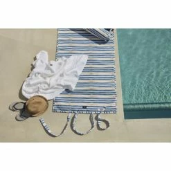 Schlussverkauf ✔️ Lexington Striped Strandmatte - 190x75 Cm - Blue/white/oat ? -Steiff-shop unnamed file 1300