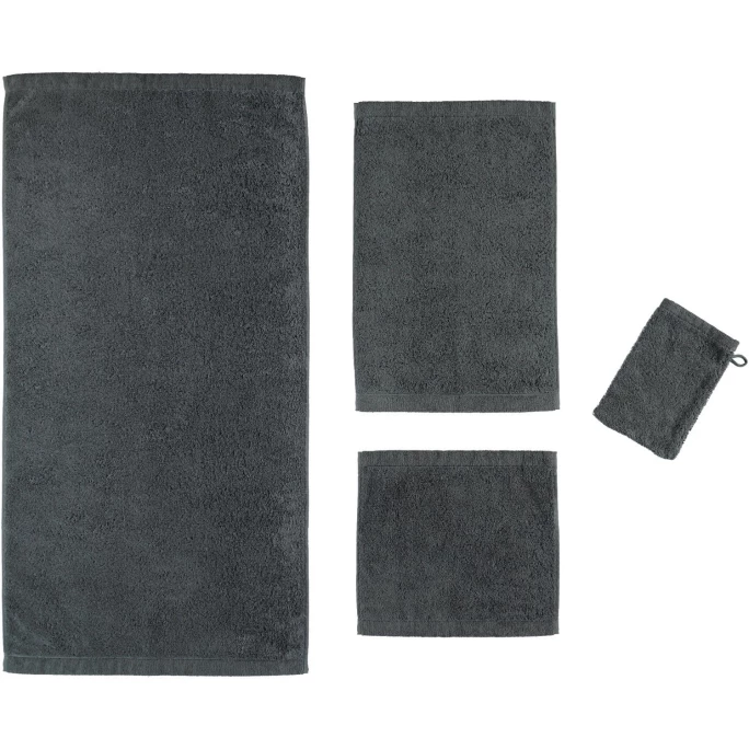 Großhandel ? Cawö Lifestyle Waschhandschuh - 16x22 Cm - Dark Grey ? 2 Großhandel ? Cawö Lifestyle Waschhandschuh - 16x22 Cm - Dark Grey ? – Bild 2