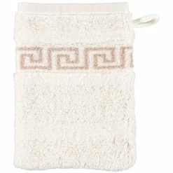 Aktion ? Cawö Noblesse Duo Waschhandschuh - 16x22 Cm - Beige ?