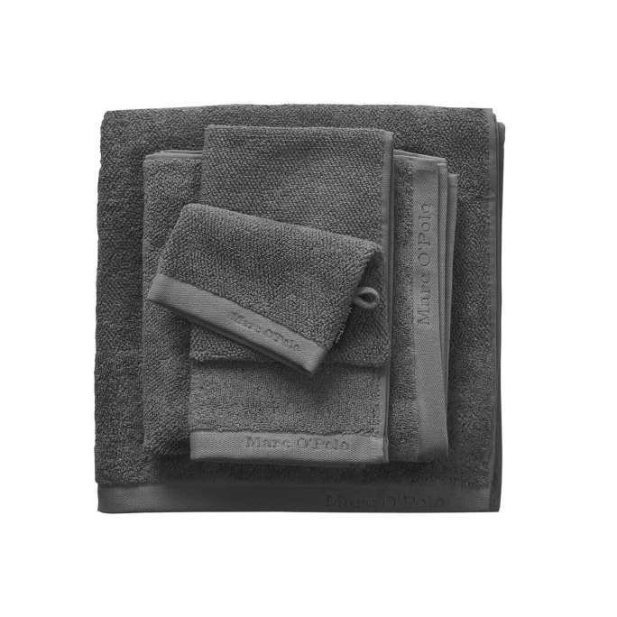 Schlussverkauf ? Marc O'Polo Timeless Uni Waschhandschuh - 16x22 Cm - Anthracite ? 1 Schlussverkauf ? Marc O'Polo Timeless Uni Waschhandschuh - 16x22 Cm - Anthracite ?