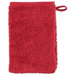 Budget ✔️ Cawö Heritage Waschhandschuh - 16x22 Cm - Bordeaux ?