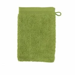 Bestes Angebot ? Möve Superwuschel Waschhandschuh Uni - Neu Mit 550 G/m² - 20x15 Cm - Peridot ?
