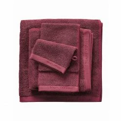 Schlussverkauf ⭐ Marc O'Polo Timeless Uni Waschhandschuh - 16x22 Cm - Warm Red ?