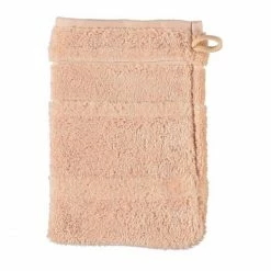 Bestpreis ? Cawö CAWÖ Noblesse² Waschhandschuh - 16x22 Cm - Lachs ?