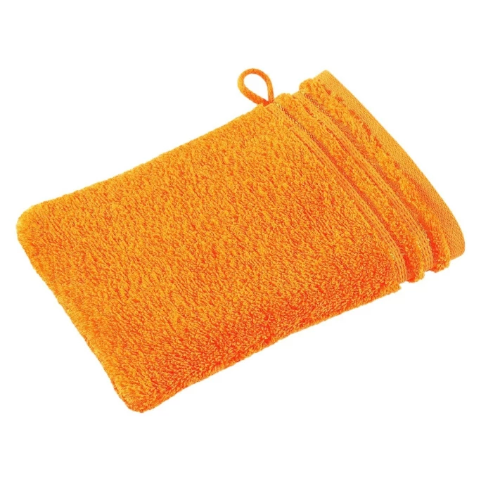 Auslauf ? Vossen Calypso Feeling Waschhandschuh - 22x16 Cm - Amber ? 1 Auslauf ? Vossen Calypso Feeling Waschhandschuh - 22x16 Cm - Amber ?