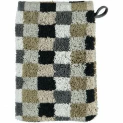 Billig ✨ Cawö CAWÖ Lifestyle Cube Waschhandschuh - 16x22 Cm - Kiesel ?