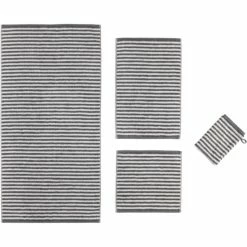 Blitzangebot ? Cawö Campus Ringel Waschhandschuh - 16x22 Cm - Anthrazit ⌛ -Steiff-shop unnamed file 1761