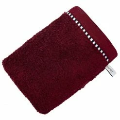 Bester Verkauf ? ESPRIT Im Bad ESPRIT Box Solid Waschhandschuh - 22x16 Cm - Mulberry ⭐