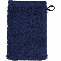 Aktion ? Cawö Lifestyle Waschhandschuh - 16x22 Cm - Navy ?