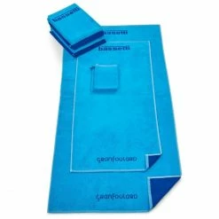 Auslauf ? Bassetti SHADES Waschhandschuh - 16x22 Cm - T1 - Türkis ⭐