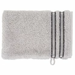 Budget ✔️ Vossen Cult De Luxe Waschhandschuh - 16x22 Cm - Light Grey ?