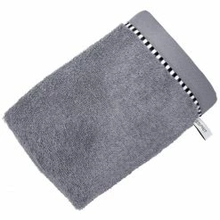 Blitzangebot ❤️ ESPRIT Im Bad ESPRIT Box Solid Waschhandschuh - 22x16 Cm - Silver ?