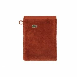Brandneu ? Lacoste LECROCO Bio-Waschhandschuh - 15x21 Cm - Terre Batue ?