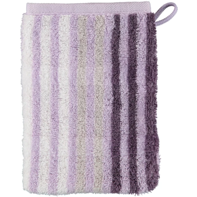 Budget ? Cawö Noblesse Seasons Stripes Waschhandschuh - 16x22 Cm - Lavendel ? 1 Budget ? Cawö Noblesse Seasons Stripes Waschhandschuh - 16x22 Cm - Lavendel ?