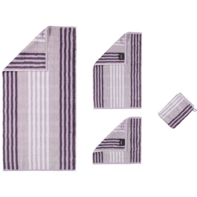 Budget ? Cawö Noblesse Seasons Stripes Waschhandschuh - 16x22 Cm - Lavendel ? 3 Budget ? Cawö Noblesse Seasons Stripes Waschhandschuh - 16x22 Cm - Lavendel ? – Bild 3