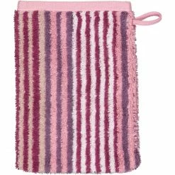 Beste Bewertungen von ? Cawö Delight Streifen Waschhandschuh - 16x22 Cm - Blush ⭐