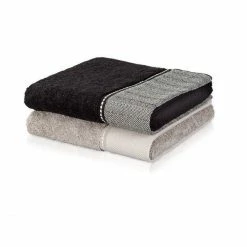 Aktion ? Möve Brooklyn Fischgrat Waschhandschuh - 20x15 Cm - Black ? -Steiff-shop unnamed file 2123