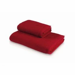 Budget ? Möve Superwuschel Saunatuch Uni - Neu Mit 550 G/m² - 80x200 Cm - Ruby ?