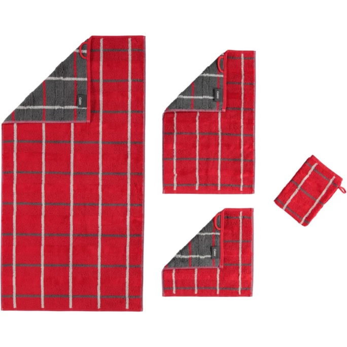 Budget ✨ Cawö Noblesse Square Saunatuch - 80x200 Cm - Rot ? 2 Budget ✨ Cawö Noblesse Square Saunatuch - 80x200 Cm - Rot ? – Bild 2