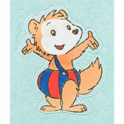 Brandneu ? Smithy Wisch & Weg Bobo Siebenschläfer Waschhandschuh - 14x23 Cm - Türkis ? -Steiff-shop unnamed file 31