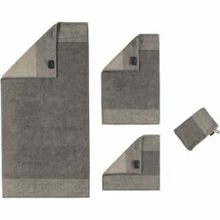 Rabatt ? Cawö Two-Tone Saunatuch - 80x200 Cm - Graphit ✔️ -Steiff-shop unnamed file 313