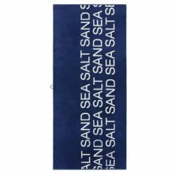 Top 10 ? Cawö Sea Salt Sand Saunatuch - 80x180 Cm - Navy-weiß ?