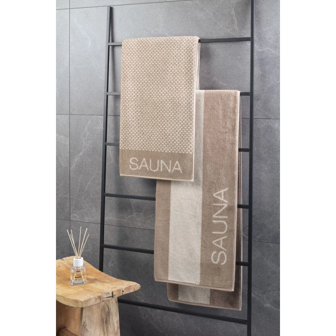 Coupon ✔️ Cawö Natural Allover Saunatuch - 80x200 Cm - Natur-caramel ⭐ 2 Coupon ✔️ Cawö Natural Allover Saunatuch - 80x200 Cm - Natur-caramel ⭐ – Bild 2