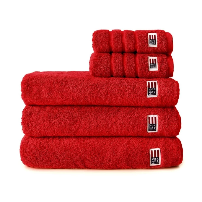 Coupon ? LEXINGTON Original Towel Badetuch - 100x150 Cm - Red ? 1 Coupon ? LEXINGTON Original Towel Badetuch - 100x150 Cm - Red ?