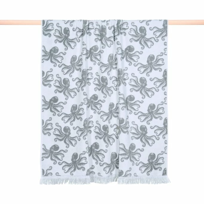 Blitzangebot ? Pad OCTOPUSSY Handtuch - 50x100 Cm - Grey ? 1 Blitzangebot ? Pad OCTOPUSSY Handtuch - 50x100 Cm - Grey ?