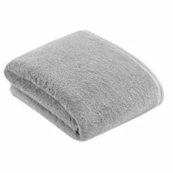 Schlussverkauf ? Vossen Vegan Life Badetuch - 100x150 Cm - Shadow ✨