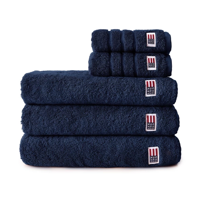Großhandel ? LEXINGTON Original Towel Badetuch - 100x150 Cm - Navy ? 1 Großhandel ? LEXINGTON Original Towel Badetuch - 100x150 Cm - Navy ?