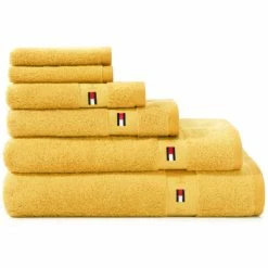 Blitzangebot ? Tommy Hilfiger LEGEND 2 Badetuch - 100x150 Cm - Gold ? -Steiff-shop unnamed file 568