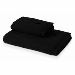 Coupon ? Möve Superwuschel Badetuch Uni - 100x160 Cm - Black ?