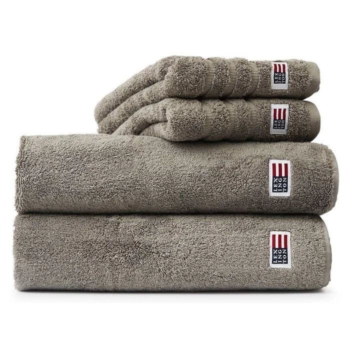 Schlussverkauf ? LEXINGTON Original Towel Badetuch - 100x150 Cm - Grey Olive ? 1 Schlussverkauf ? LEXINGTON Original Towel Badetuch - 100x150 Cm - Grey Olive ?