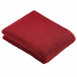 Blitzangebot ? Vossen Calypso Feeling Badetuch - 100x150 Cm - Rubin ?