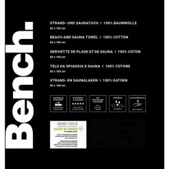 Bestpreis ? Bench Strandlaken Velours - 80x180 Cm - Hellgrau ❤️ -Steiff-shop unnamed file 75