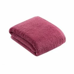 Blitzangebot ? Vossen Vegan Life Badetuch - 100x150 Cm - Blackberry ?